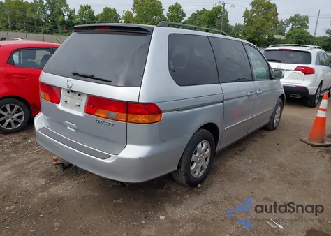 2003 Honda Odyssey Ex-L из США, поврежденный, VIN 5FNRL18933B097871